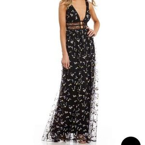 GB Floral Embroidered Gown